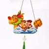 Handmade Dragon Boat Festival Lantern Craft Kit for Kids – Chinese Style Luminous Toy