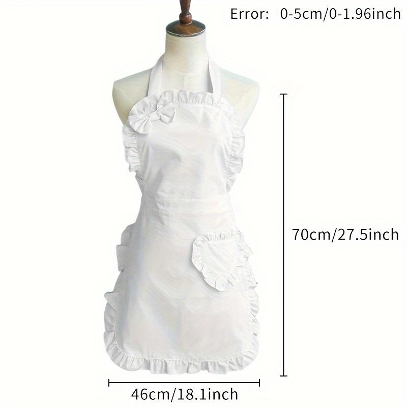 1pc Apron, Cute Japanese Household Kitchen Fashion And Work Clothes Waistband