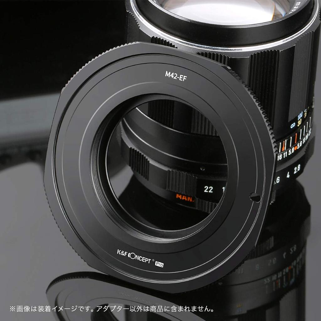 Concept Lens Mount Adapter P Series mount lens Canon EF mount K&F KF-42EF.P (M42 conversion)
