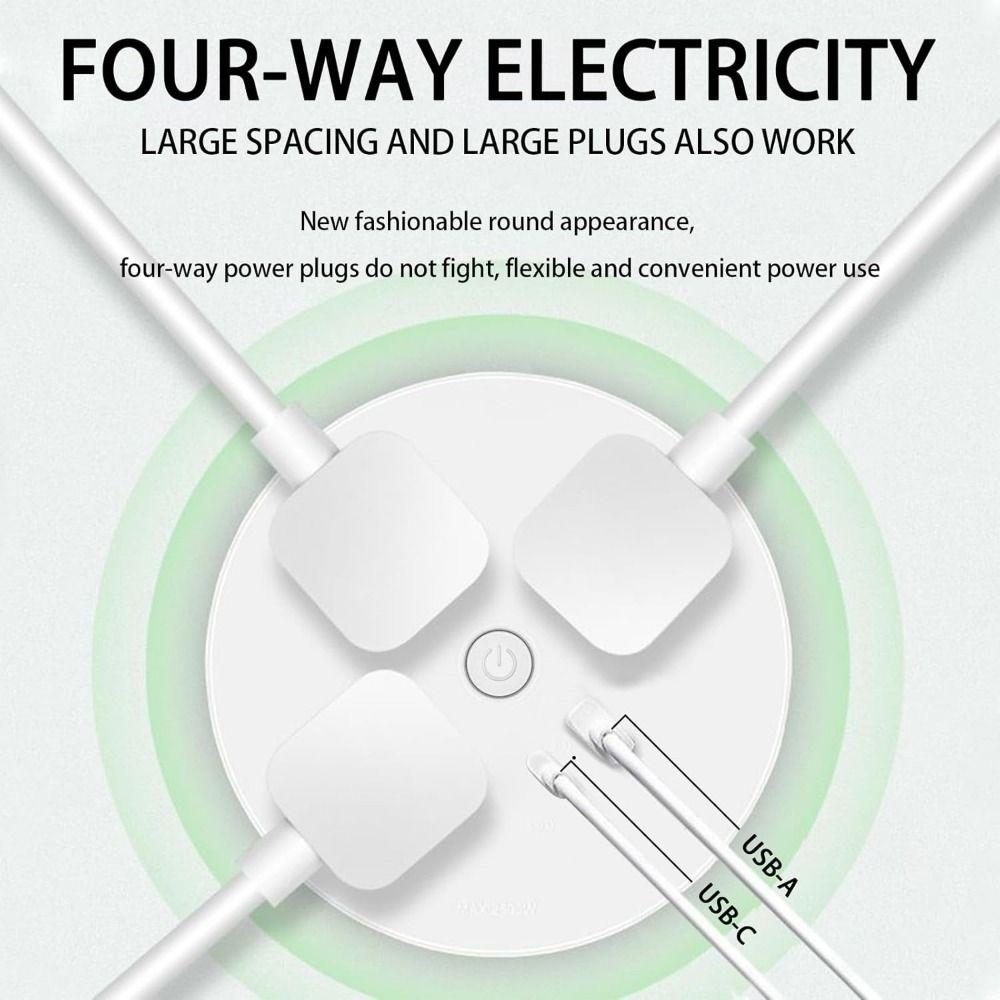 US Electrical Outlet Extender Punch-free Storage Holder For Behind Couches, Nightstands, Desks