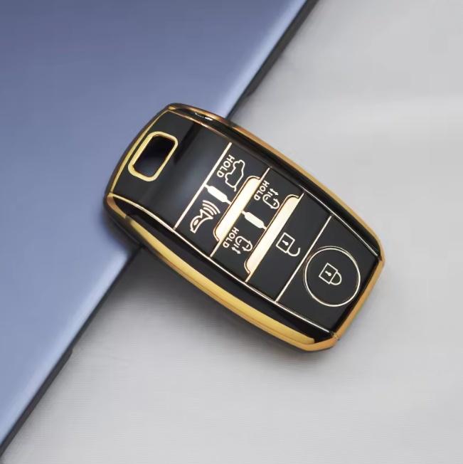 6 Buttons Smart Remote TPU Car Key Case Cover for Kia New Sedona Grand Carnival Snugly Sorento L580 Kia Doule Carnival