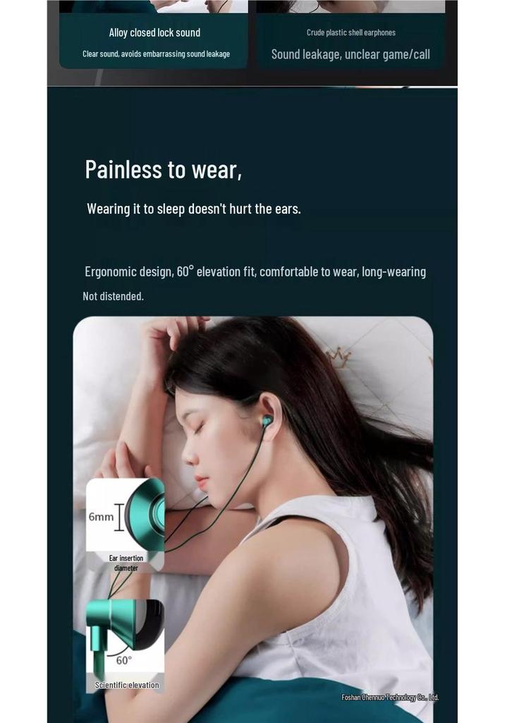 Wired In-Ear High-Quality USB-C Earphones for Huawei, Oppo, Vivo, Xiaomi 2025