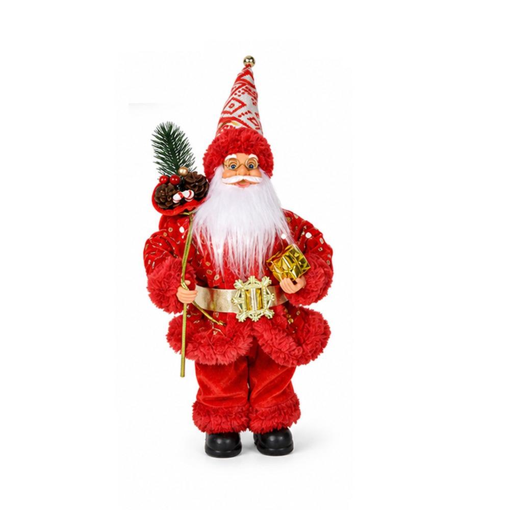 60cm Christmas Santa Doll Window Display Decor Santa Claus Ornament  Tabletop Decoration