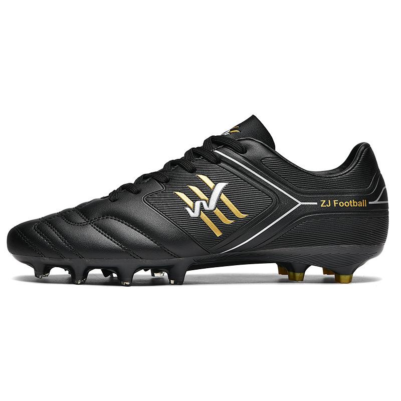 New football shoes new men's and women's low-top spikes fashion grass non-slip teenagers