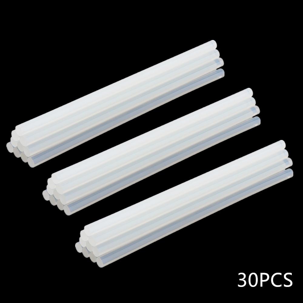 10pcs/30pcs Colored Hot Melt Glue Sticks 7x100mm for DIY Art Craft Stamp Repairs Gluing Projects, Adhesive Purpose Glue Stick Standard