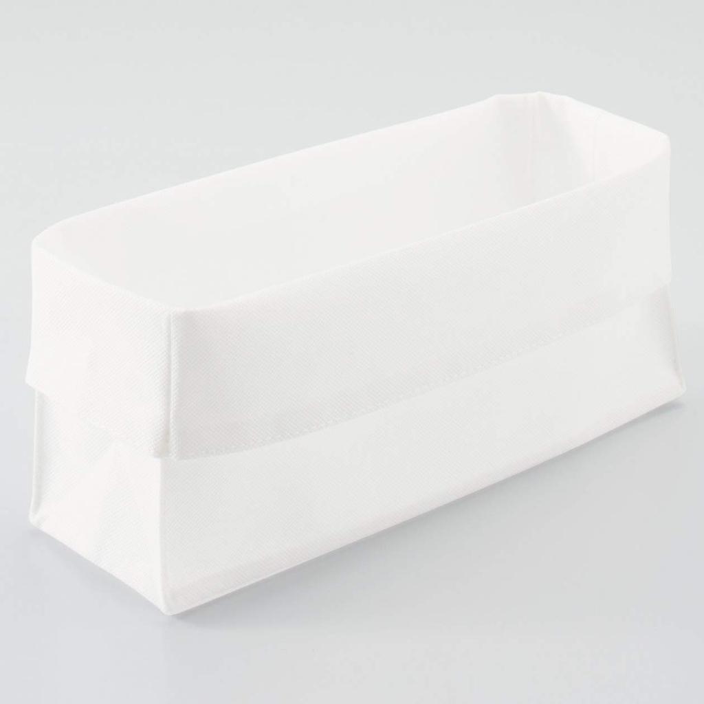 MUJI Non-Woven Fabric Adjustable Divider Case 2 Pieces Small Width 11cm Depth 32.5cm Height 21cm 02110468