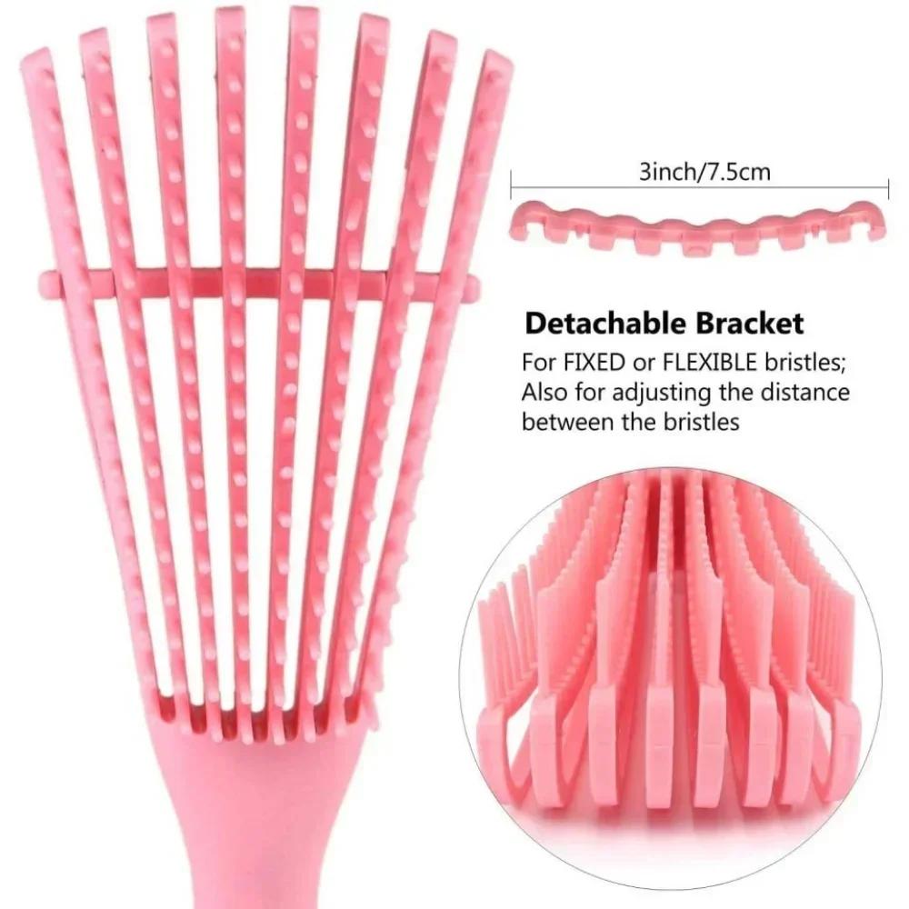Multifunctional Hair Brush Scalp Massage Comb Curling Brush Styling Tools for Hair Care Professional Hair Accessories