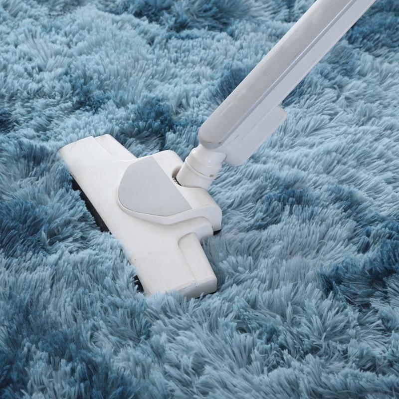 Heimdekorationsteppich, Hochflorteppich, rutschfeste Bodenunterlage, hohe Rückfederung, für Wohnzimmer, Arbeitszimmer, Nachttisch, Schlafzimmer, Badezimmer, Badematte