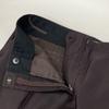 Prada P2062 Bold Satin Slacks Pants Bottoms 40 BordeauxUsed