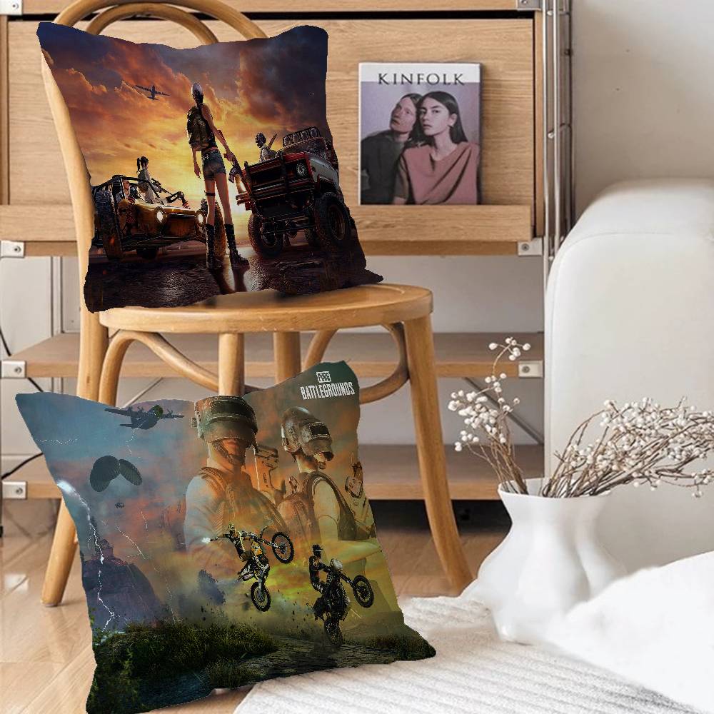 Classic Games PUBG Printed pillow cover sofa cushion cover home room decoration children gift