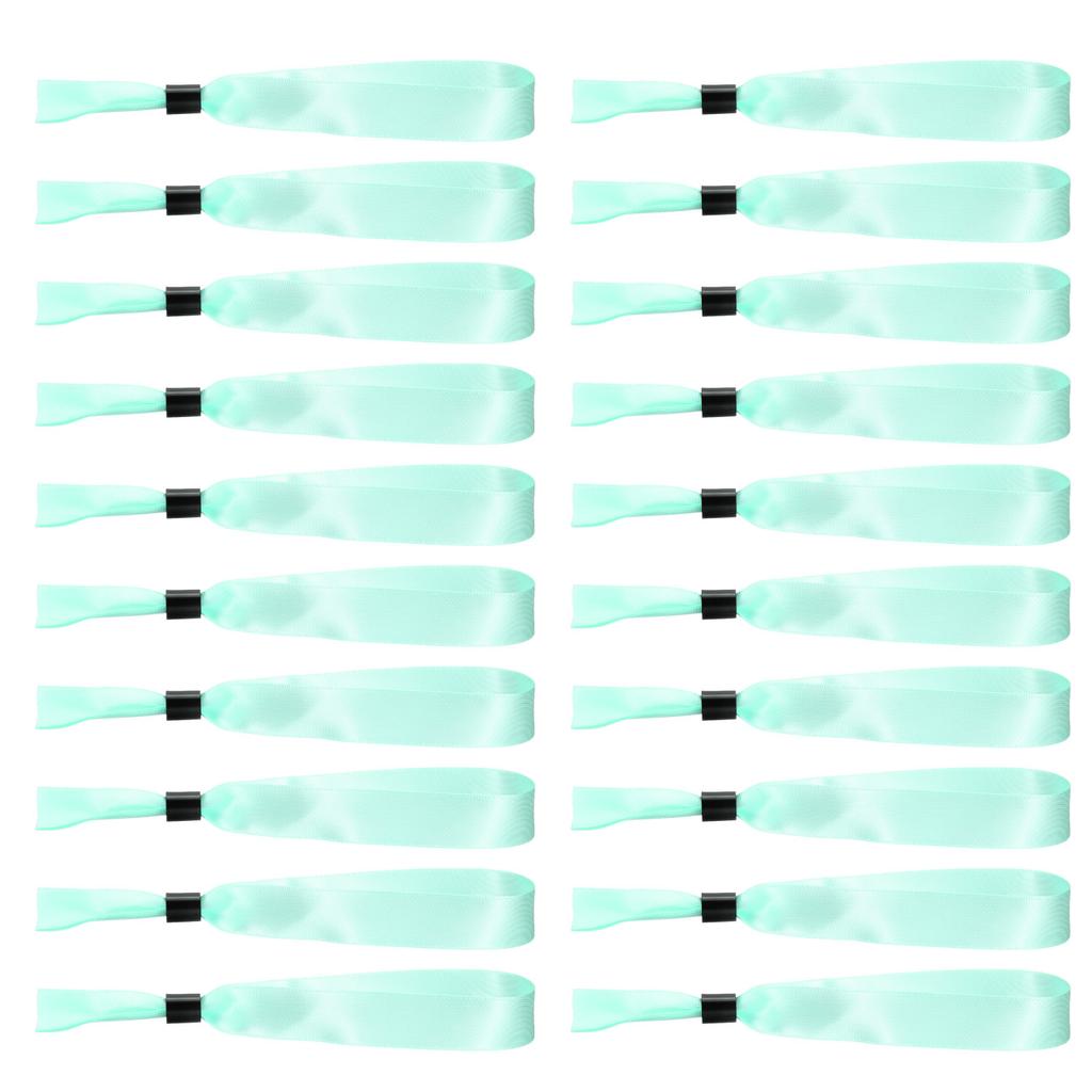 20pcs Wrist Bands Cloth Event Wristbands VIP Wrist for Events Disposable Wristbands Events Colored Wrist Bands Concert Party