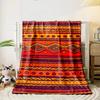 Aboriginal Embroidery Art Printed Blanket Warm Soft and Comfortable Home Travel Blanket Sofa Bedding Cover Blanket Holiday Gifts