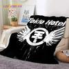 3D Rock Band Tokio Hotel Bill Kaulitz Soft Flannel Blankets,Throw Blanket Comfortable Blanket for Picnic Beds Sofa Home Bedroom