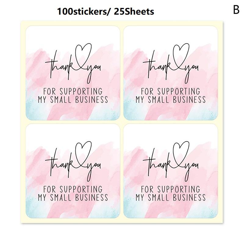 50/100/500ST Tack för din beställning Affärskort Shopping Köp Tack Hälsningskort Uppskattningskort För Små Företag