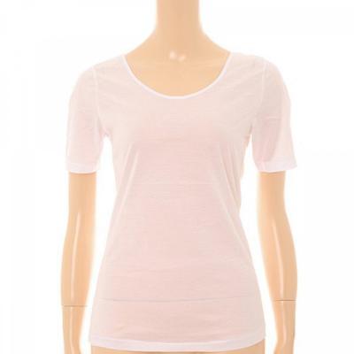 Women S 100  Cotton Short Sleeve Running Wlg4140a