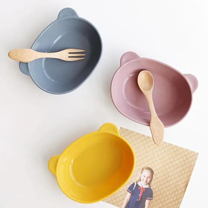 

Пастельная силиконовая детская тарелка (3 цвета)