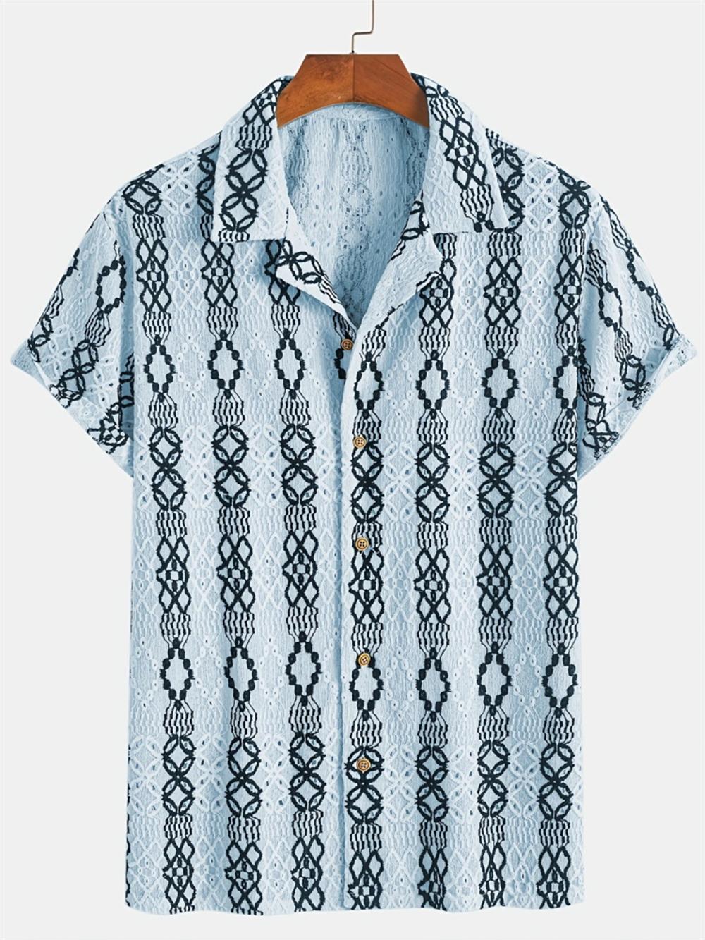 

Simple Men s Shirt 3D Printed Retro Fashion Topshort Sleeve Beach Sweatshirt Street Hawaii Short Sleeved Shirt Men s Clothing XXXL