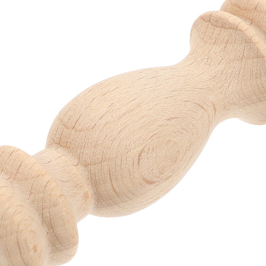 10 Pezzi Colonne Romane in Legno Massiccio Piccoli Balustri per Progettazione Paesaggistica Cortile Terrazza Ringhiere Scale Pali Decorativi in Legno