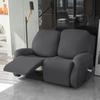 1/2/3/4 Seater Polyster Recliner Sofa Covers Lazy Boy Relax Armchair Cover Elastic Sofa Protector Lounge Home Pets Anti-Scratch