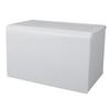 Toilet Paper Holder with Shelf Space Aluminum Waterproof Wall Mounted Tissue Roll Holder Box for Bathroom Kitchen White
