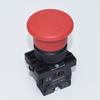 22mm Red Industrial Push Button Switch XB2 ES542 Exigent Stop with Self Locking 1NC 600V 10A for Machine Controls