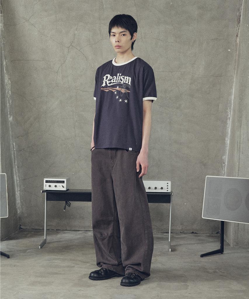 SUPERSUB Flow Yoke Curved Cotton Denim - Black