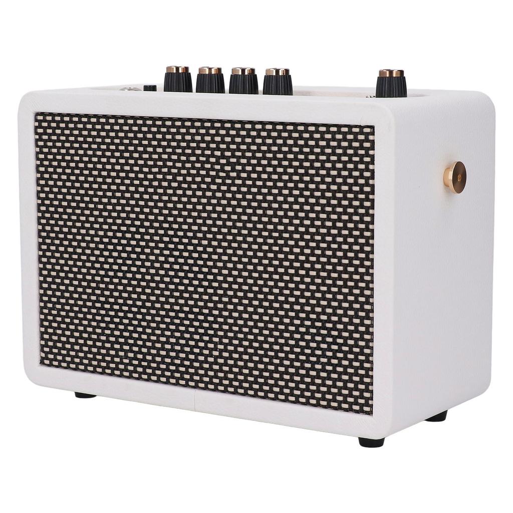 Small Guitar Amplifier 10W Clean Distortion Overload Reverb Effects Desktop Electric Guitar Practice Speaker