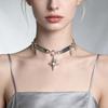 Gothic Punk Y2K Metal Love Starlight Necklace