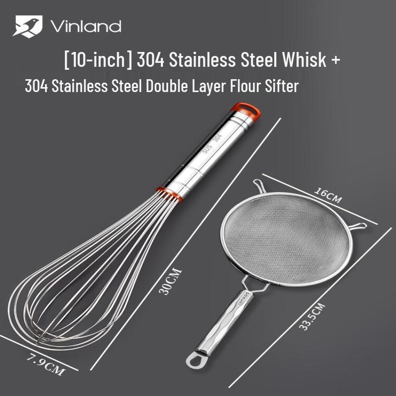 304 Stainless Steel Manual Egg Whisk