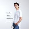 JACK&JONES Men's Comfortable Letter Print Short Sleeve T-Shirt
