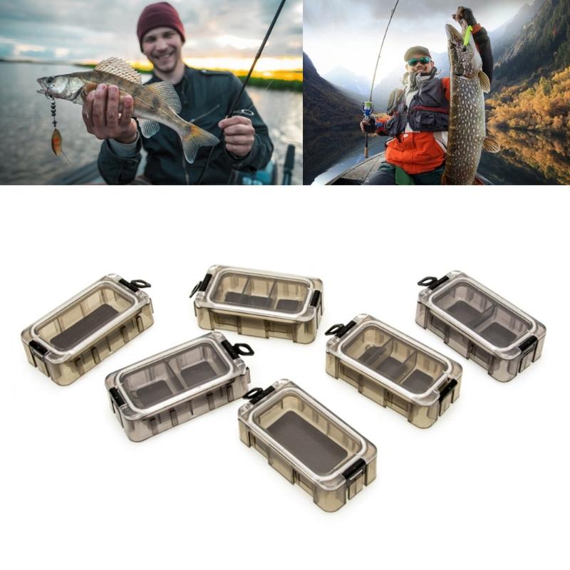 Water proof Hook Baits Case Splicing Box Freely Assemble Magnetic Lures Box Fishing Accessory Container Angling Tool Box