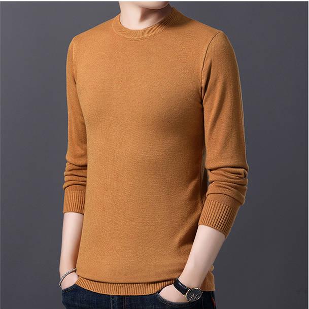 Sweater Men Brand Clothing   Autumn Winter New Arrival Slim Warm Sweaters O-Neck Pullover Men