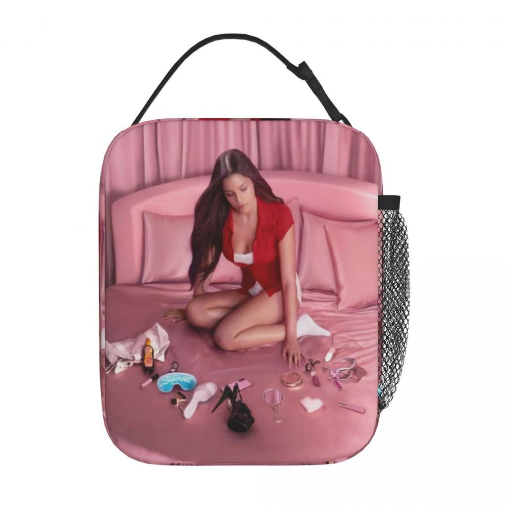 Emilia Mernes Tour 2025 Lunch Bag Vintage Lunch Box Work Portable Tote Food Bags Graphic Cooler Bag