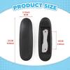 2 Pieces Office Chair Armrest Arm Pads PU Leather Universal Easy Installation Comfortable Replace