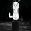 1 Stück Kleiner Fischbehälter Ökologische Flasche Aquarium Filter Belüftete Luftpumpe mit eingebautem leisen Fischkot-Absauggerät