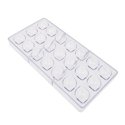 3D Schokolade Form Polycarbonat Tablett Kugel Ball Dicken Kuchen Formen Schokolade