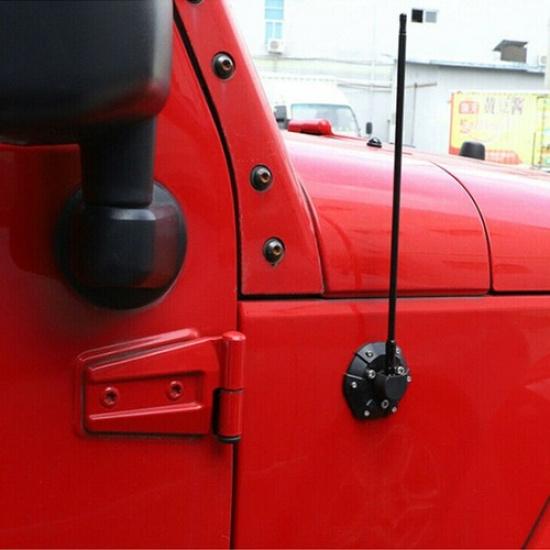 For 2007- Jeep Wrangler Antenna With Base Cable And Bracket EKK