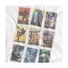 Star Wars: The Mandalorian Womens/Ladies Trading Card Distressed T-Shirt