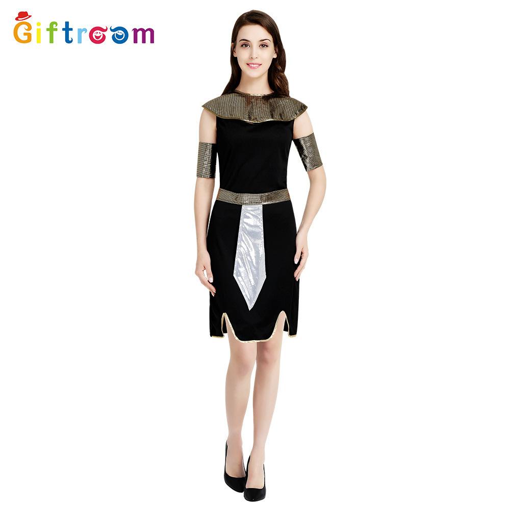 

Egyptian Chic Couples Costume Set Featuring Majestic Pharaoh And Queen For Any Event B