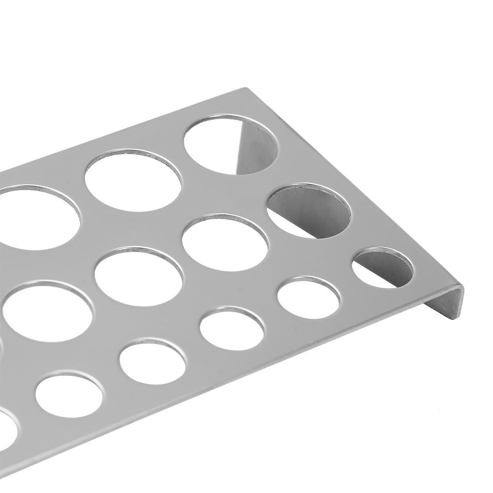 23 Holes Tattoo Pigment Ink Cap Cup Holder Stainless Steel Shelf Stand Tip Supply Tools Beauty