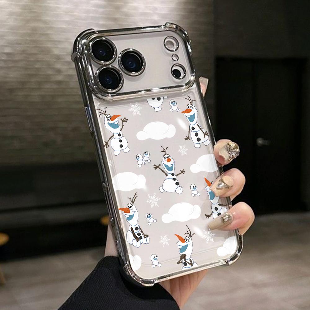 Frozen Queen Elsa Phone Case for Google Pixe 10 9 9A 8 8A 7 7A Pro XL 5G Anti-drop Transparent Soft Cover
