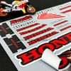 Motorcycle Modification Reflective Helmet Stickers Motorsports Wings of Dreams Logo Fuel Tank & Tail Box Decor Decals