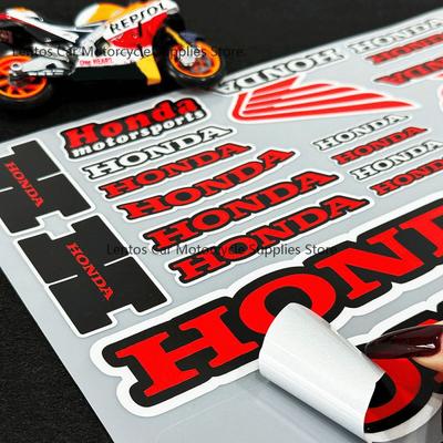 Motorcycle Modification Reflective Helmet Stickers Motorsports Wings of Dreams Logo Fuel Tank & Tail Box Decor Decals