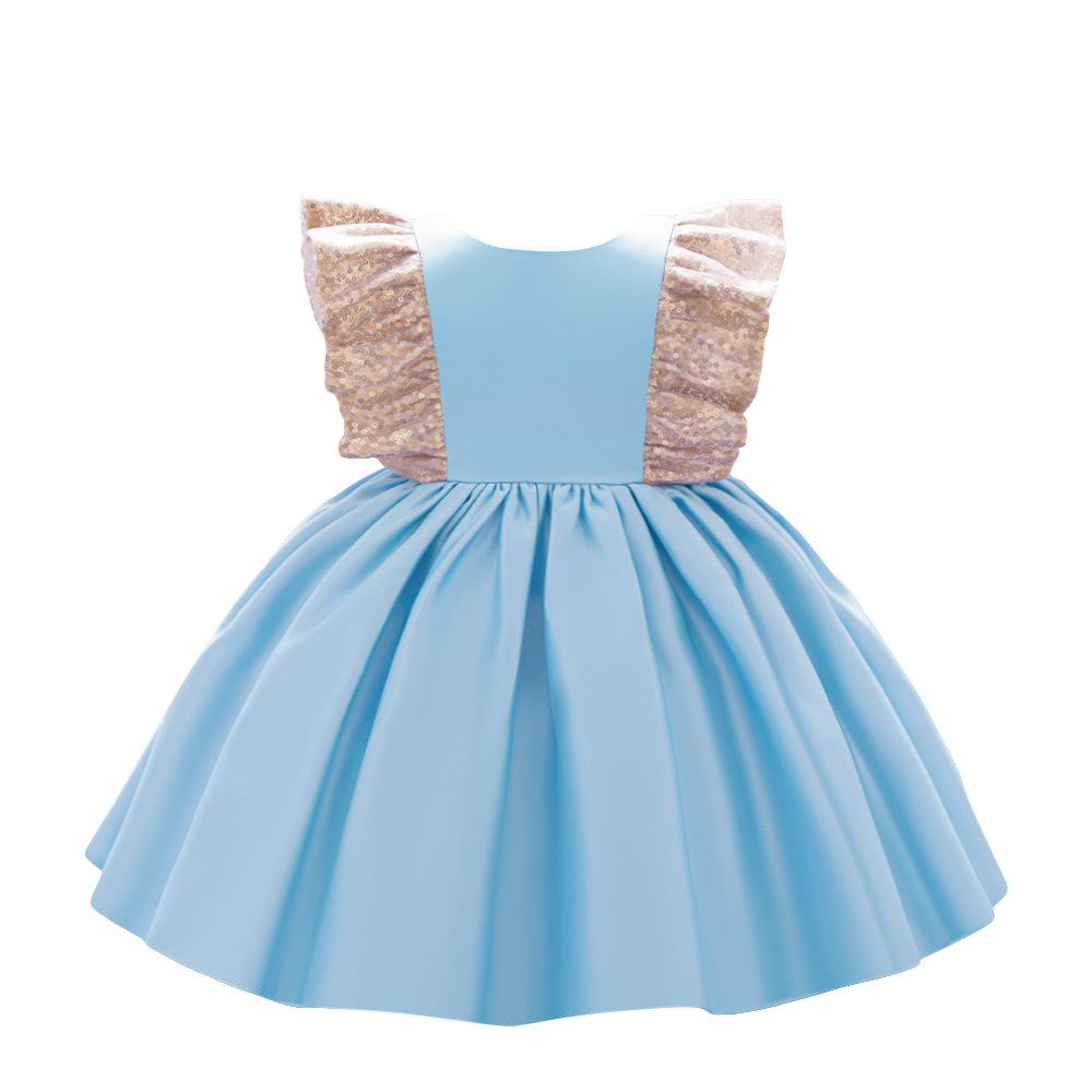 Girls' Princess Dress: Puffy Skirt Evening Gown for Little Fashionistas