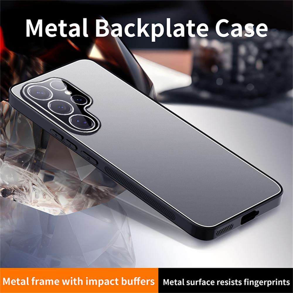 Luxury Metal Aluminum Alloy Ultrathin Protective Phone Case For Samsung Galaxy S25 Ultra S25 Plus Plating Shockproof Back Cover