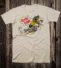 Retro Hot Rod Tee T Shirt Drag Race Racing Speed Shop Flyin Fink Monster Rat