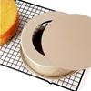 Teglia Rotonda in Acciaio al Carbonio con Fondo Estraibile Rivestimento Antiaderente Sicuro per Alimenti Per Torte al Formaggio Torte Chiffon da Forno Casalingo