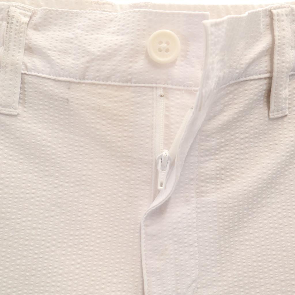 Jack Bunny!! golf Seersucker Long pants 1 White system Women Used