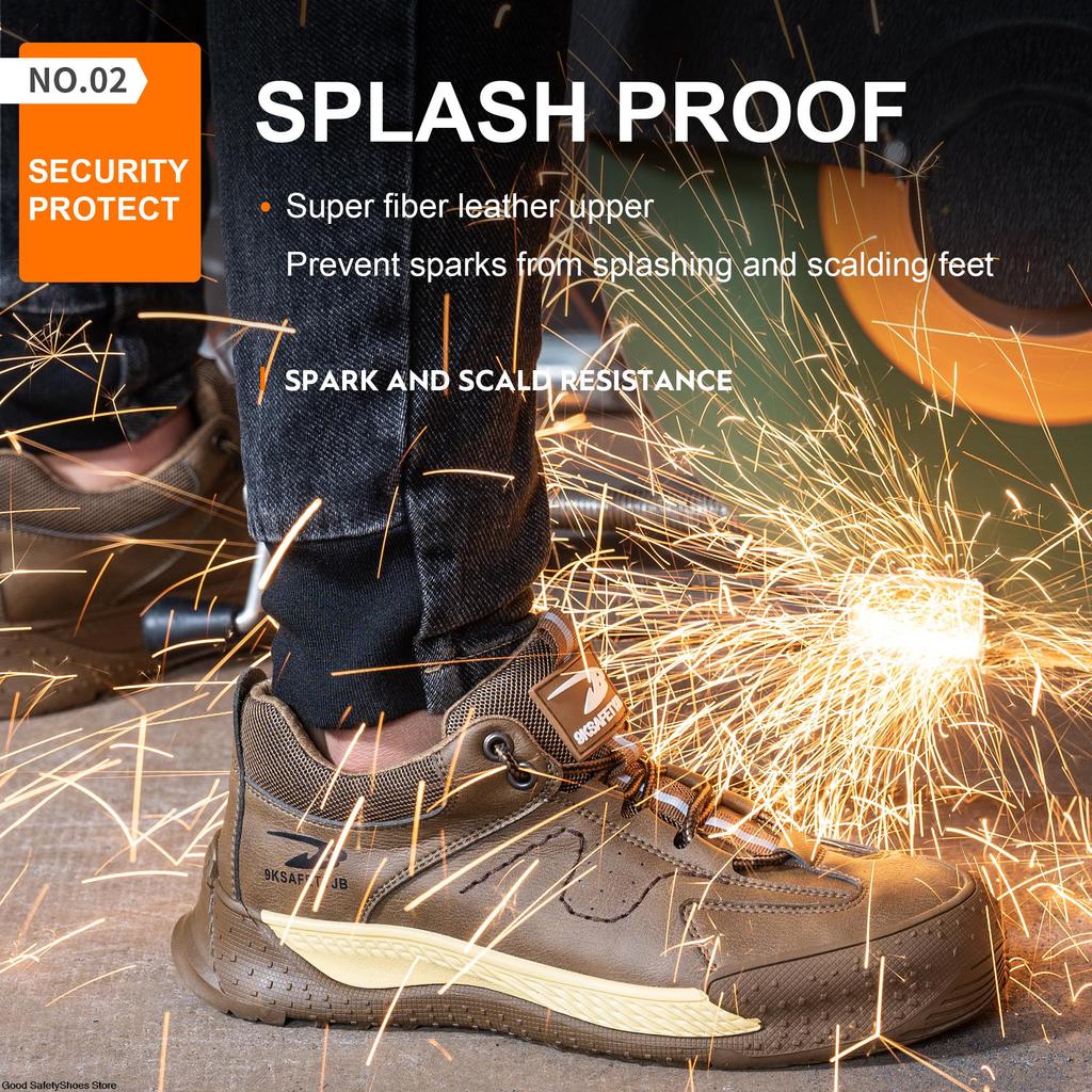 Männliche 6KV isolierte Schuhe Anti-Smash Anti-Pannen-Sicherheitsschuhe Männer Composite Toe Arbeits Turnschuhe Unzerstörbare Schuhe Männer Stiefel