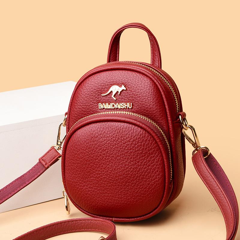 Women's Small Bag Fashion Single Shoulder Women's Bag with Texture Crossbody Bag Handbag Purse